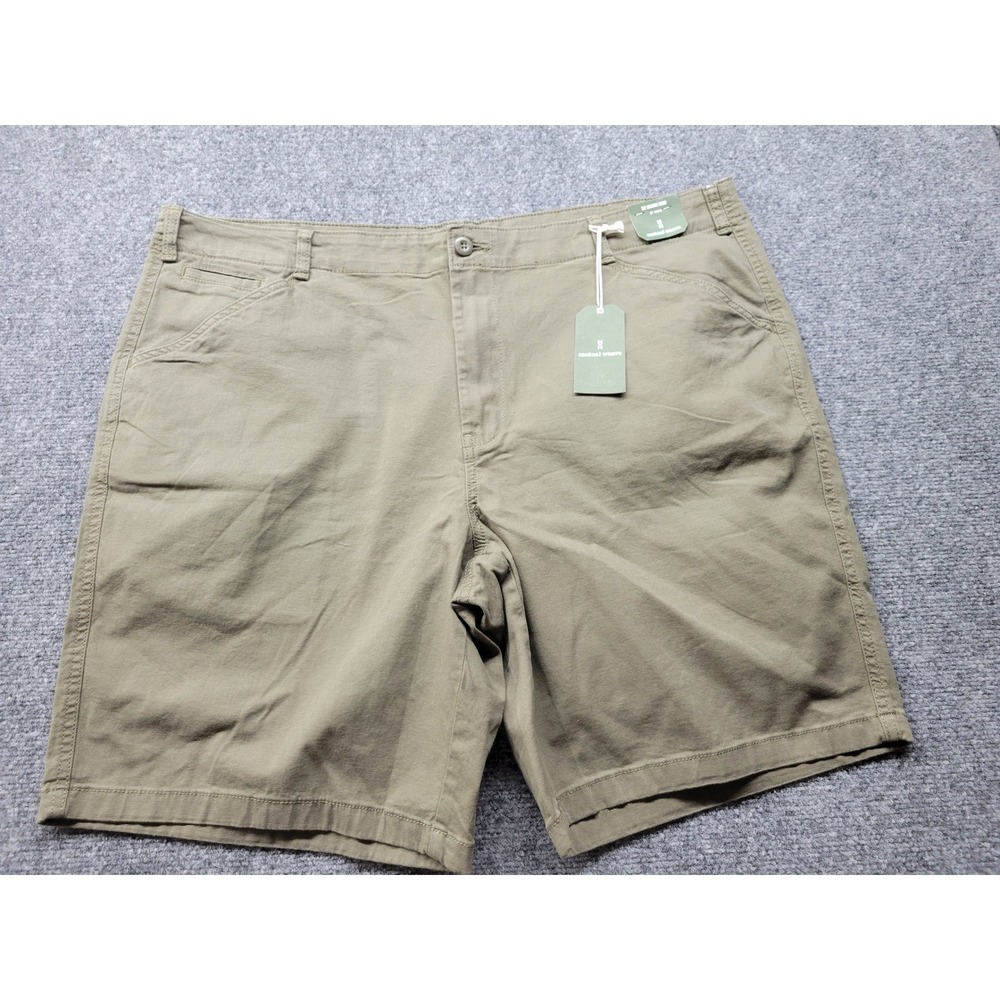Mutual Weave Mens The Walking Short Safari Olive Green Size 46 Big & Tall NWT
